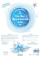 Laden Sie das Bild in den Galerie-Viewer, Totes Meer Salz Mineral | Badesalz - Natur 5kg im Standbeutel - actiMare.de Shop